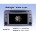 Reproductor de DVD de coche Auto DVD GPS Audio para Alfa Romeo 147 (HL-8805GB) con MP5 Player Manual